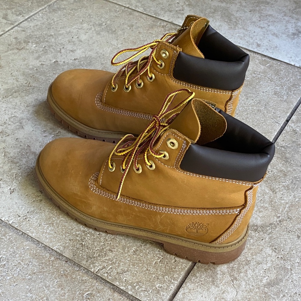 Timberland Tan Youth Boots - Picture 6 of 16